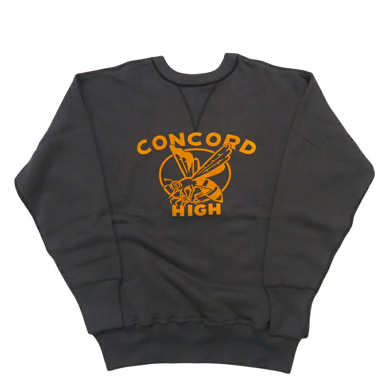 ウェアハウス WAREHOUSE 長袖 クルーネック プリント スウェット Lot.401