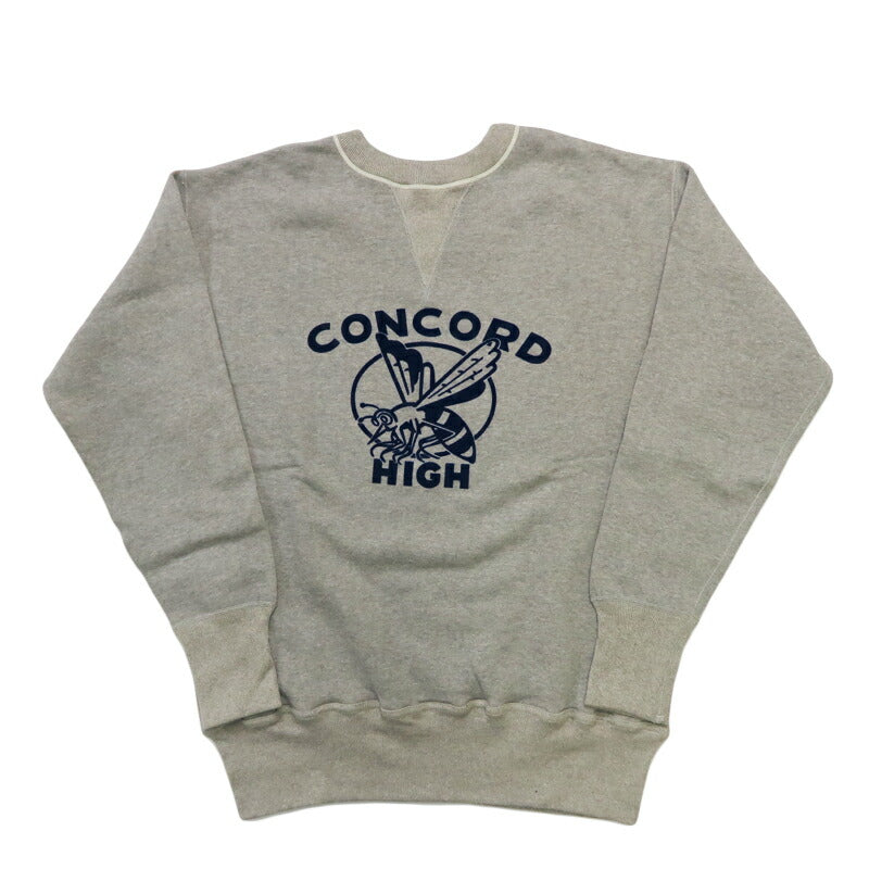 ウェアハウス WAREHOUSE 長袖 クルーネック プリント スウェット Lot.401 "CONCORD HIGH" 4本針