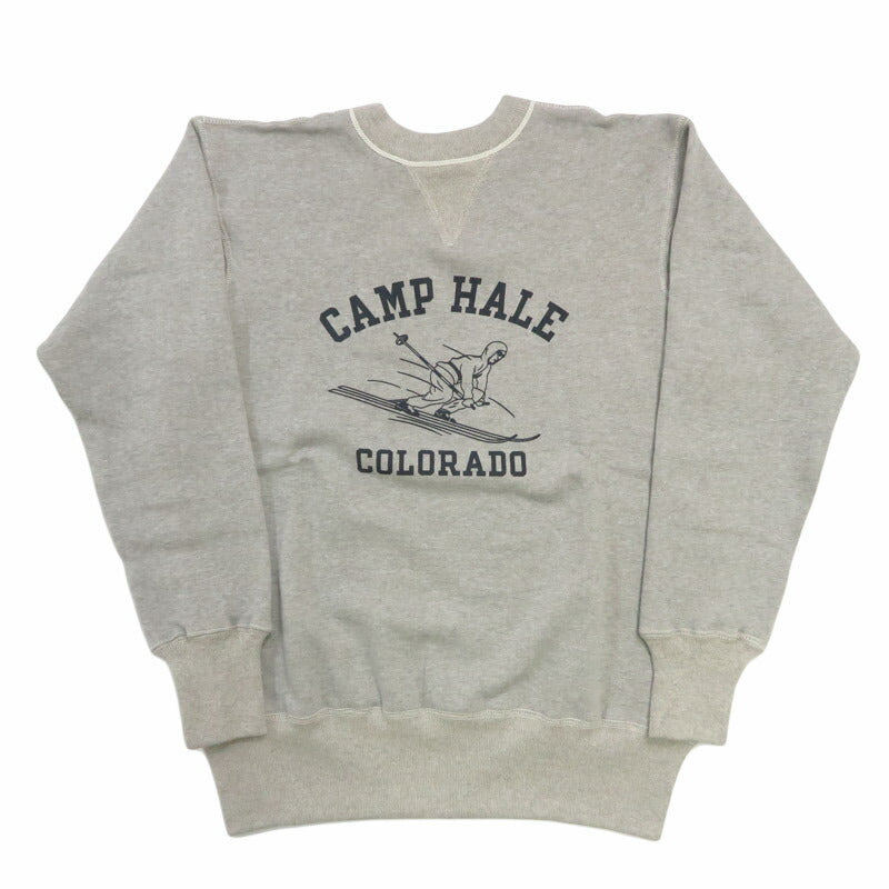 ウェアハウス WAREHOUSE 長袖 セットインフリーダムスリーブ 両V クルーネック スウェット プリント ARMY SKIING Lot.403 【2025年秋冬新作】