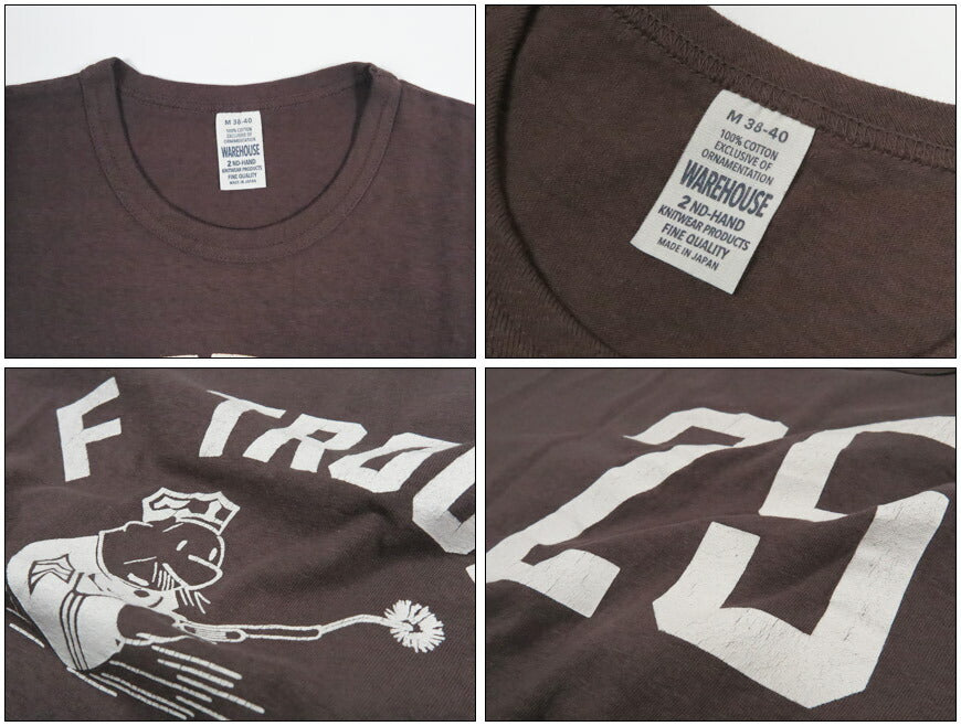 ウェアハウス WAREHOUSE 半袖 プリントTシャツ