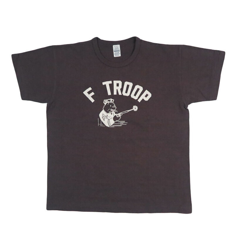 ウェアハウス WAREHOUSE 短袖印花T恤 "F TROOP" 二手货 4064 【2026年春夏新作】