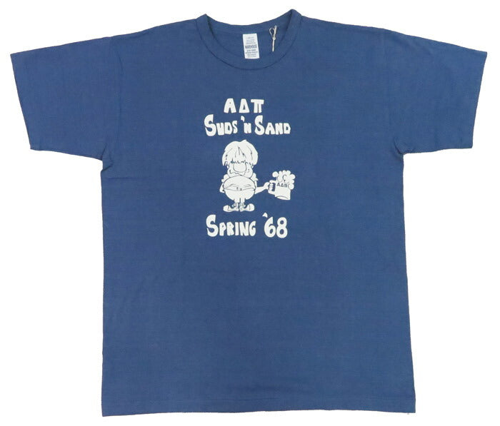ウェアハウス WAREHOUSE 半袖 プリントTシャツ SPRING '68 2nd hand セカンドハンド セコハン 4064 【2025年春夏新作】