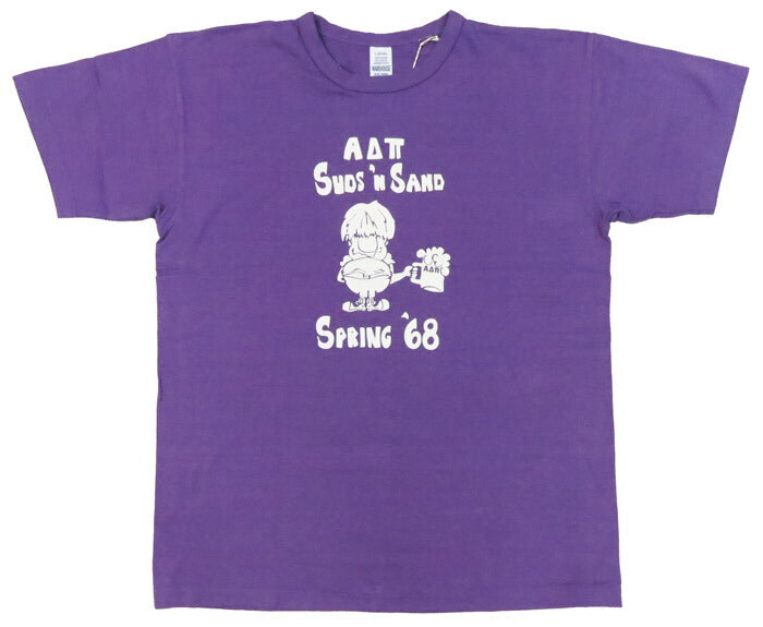 ウェアハウス WAREHOUSE 半袖 プリントTシャツ SPRING '68 2nd hand セカンドハンド セコハン 4064 【2025年春夏新作】