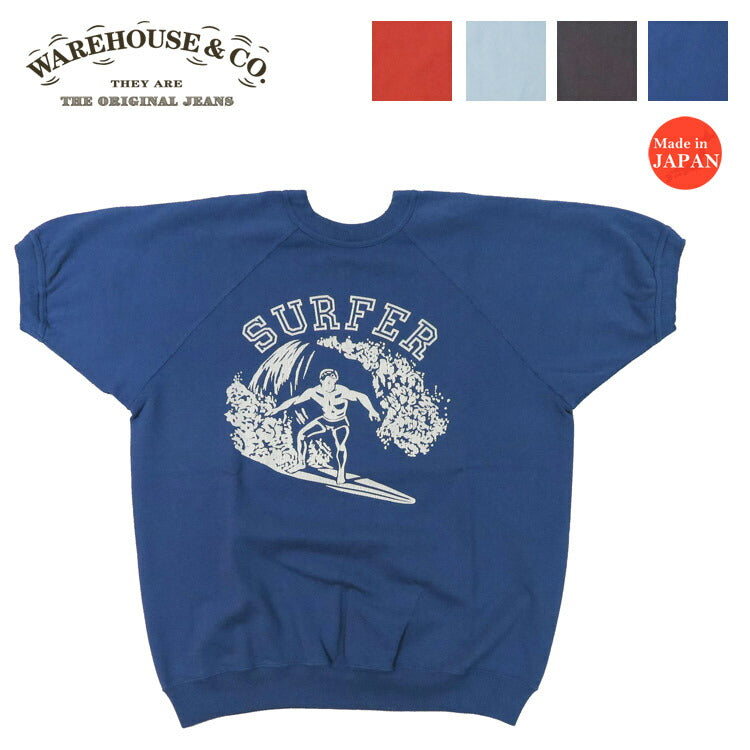 ウェアハウスWAREHOUSE半袖スウェットTシャツ