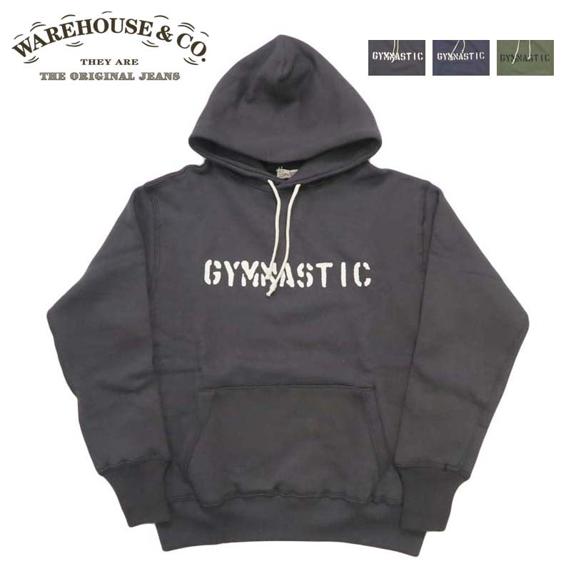 ウェアハウス WAREHOUSE プルオーバー スウェット フード パーカー Lot 450 2本針フード