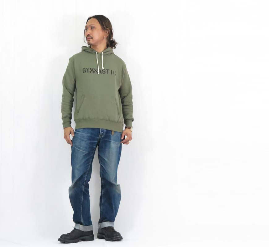 ウェアハウス WAREHOUSE プルオーバー スウェット フード パーカー Lot 450 2本針フード "GYMNASTIC"