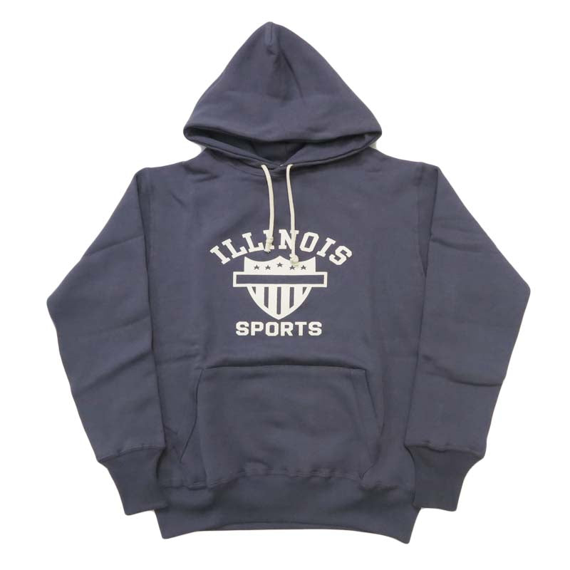 ウェアハウス WAREHOUSE プルオーバー スウェット フード パーカー Lot 450 2本針フード "ILLINOIS"