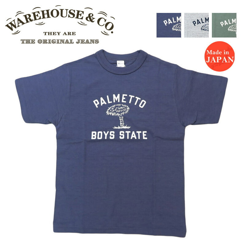 ウェアハウス WAREHOUSE プリント 半袖 Tシャツ