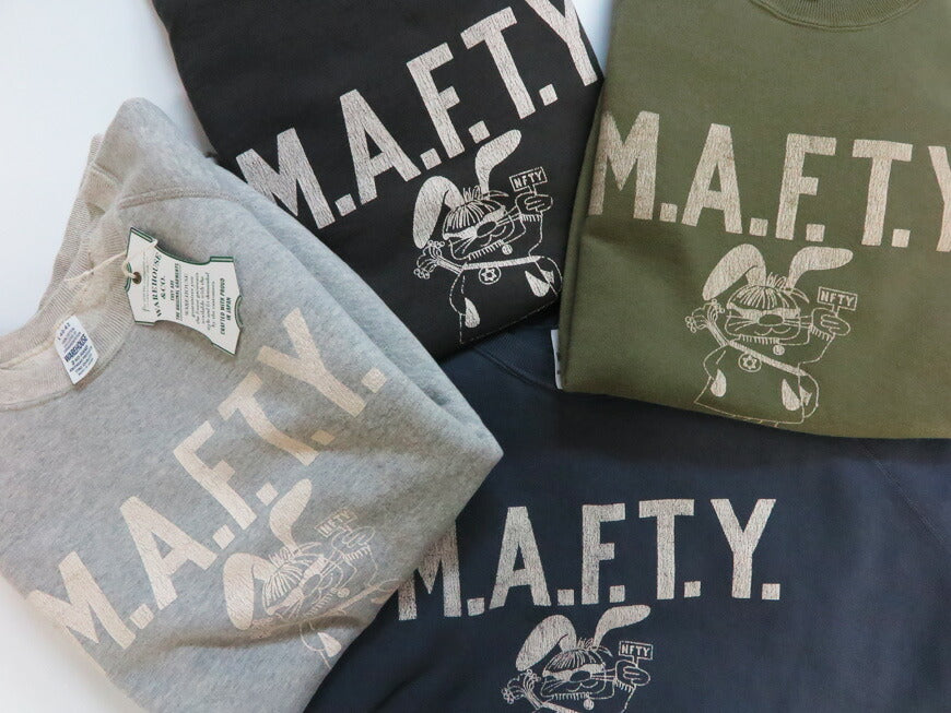 ウェアハウス WAREHOUSE クルーネック スウェット Lot.461 M.A.F.T.Y 2ND-HAND セカンドハンド セコハン 【2025年秋冬新作】