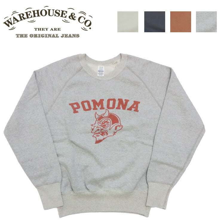 ウェアハウス WAREHOUSE クルーネック スウェット Lot.461 POMONA 2ND-HAND セカンドハンド セコハン 【2025年秋冬新作】