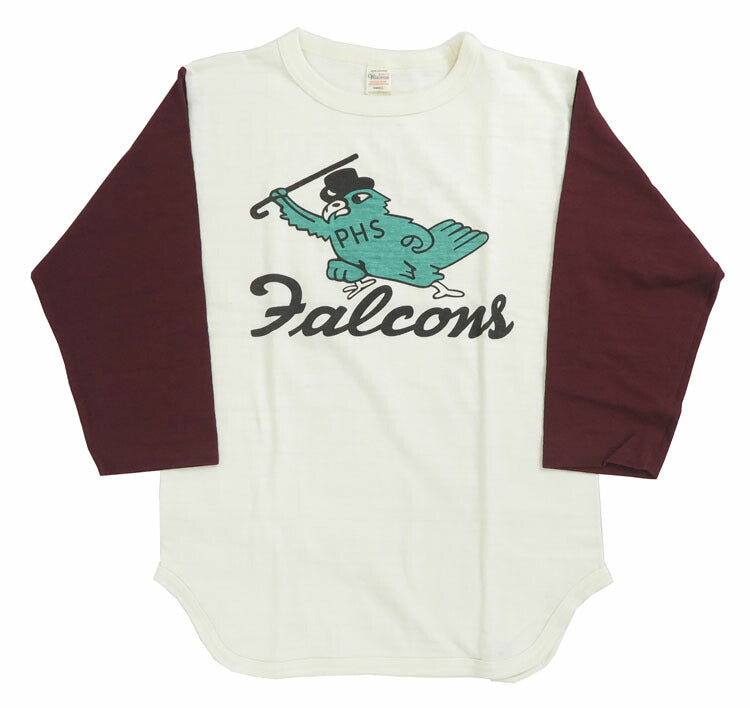 ウェアハウス WAREHOUSE 7分袖 Tシャツ ベースボール FALCONS WH4800【2024-25年秋冬新作】