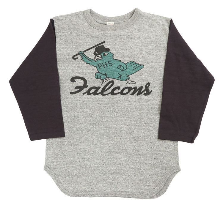 ウェアハウス WAREHOUSE 7分袖 Tシャツ ベースボール FALCONS WH4800【2024-25年秋冬新作】