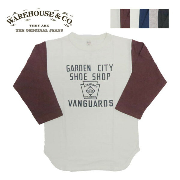 ウェアハウスWAREHOUSE7分袖TシャツベースボールGARDENCITYWH4800【2025秋冬新作】