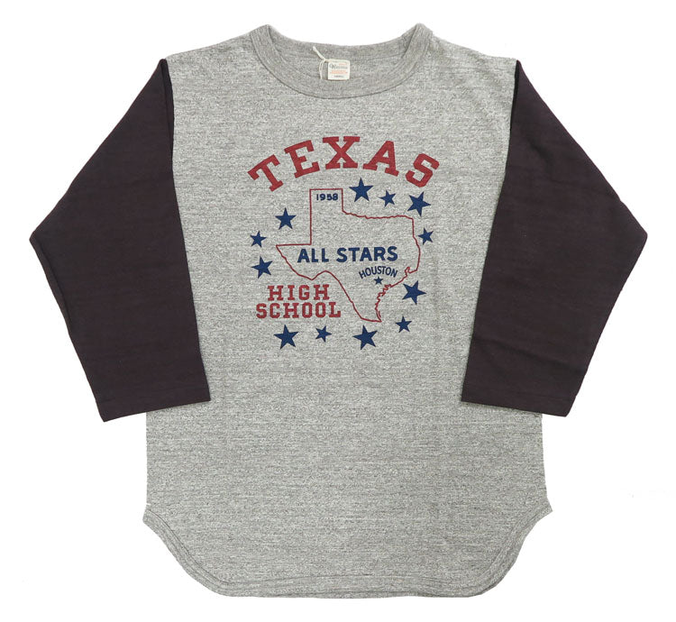 ウェアハウス WAREHOUSE 7分袖 Tシャツ ベースボール TEXAS WH4800【2024-25年秋冬新作】