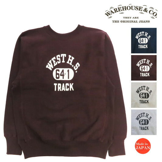 ウェアハウス WAREHOUSE リバーススタイル クルーネック スウェット Lot.483 WEST H.S 【2025年秋冬新作】