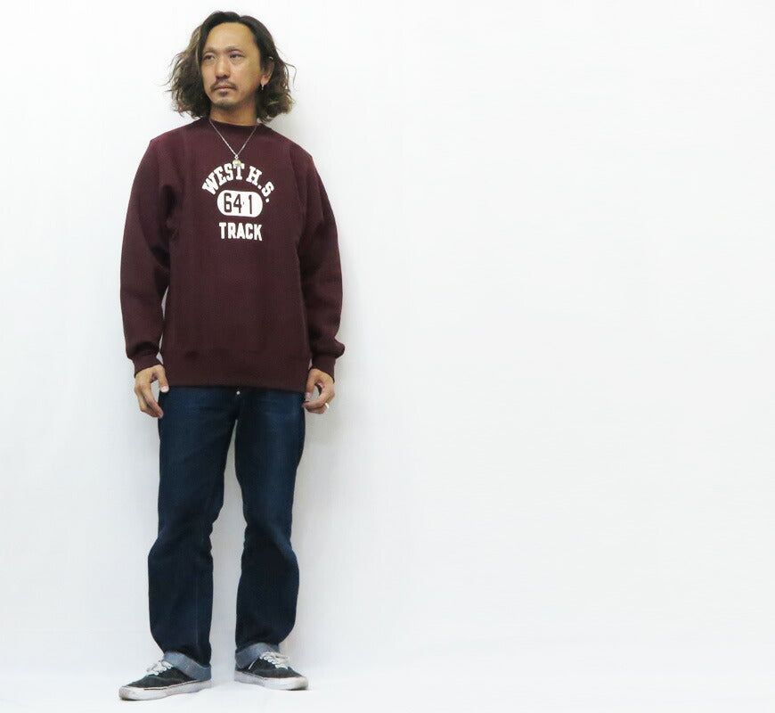 ウェアハウス WAREHOUSE リバーススタイル クルーネック スウェット Lot.483 WEST H.S 【2025年秋冬新作】