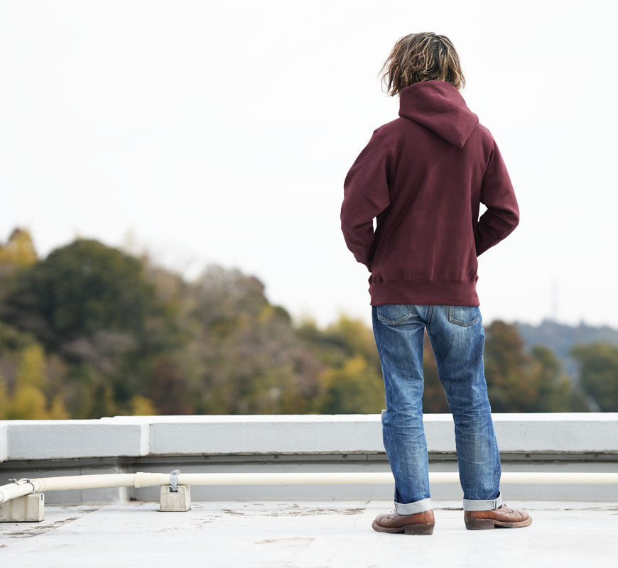 ウェアハウス WAREHOUSE プルオーバー スウェット フード パーカー リバーススタイル 吊り裏起毛