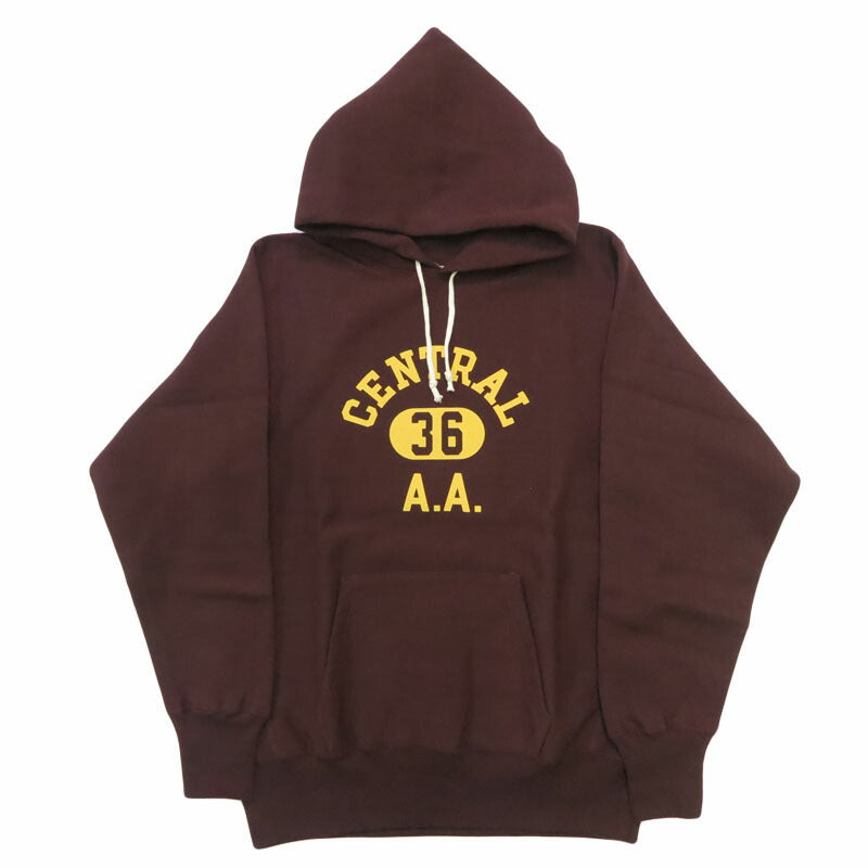 ウェアハウス WAREHOUSE プルオーバー スウェット フード パーカー リバーススタイル 吊り裏起毛 "CENTRAL" Lot.484