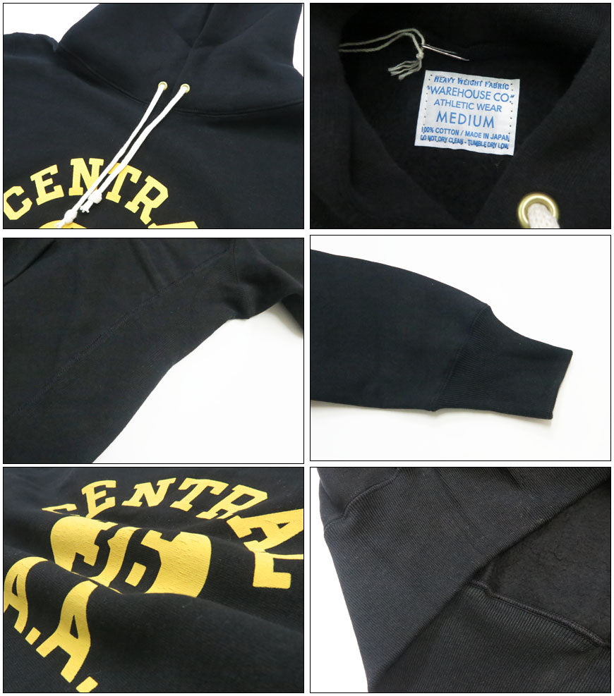 ウェアハウス WAREHOUSE プルオーバー スウェット フード パーカー リバーススタイル 吊り裏起毛