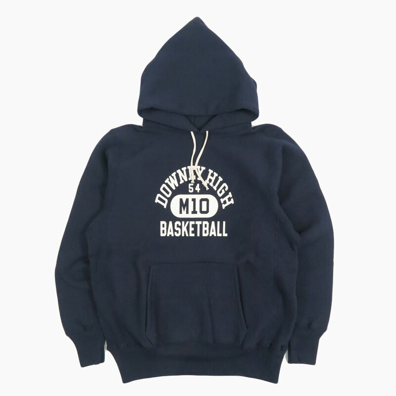 ウェアハウス WAREHOUSE プルオーバー スウェット フード パーカー リバーススタイル 吊り裏起毛 "DOWNEY HIGH" Lot.484