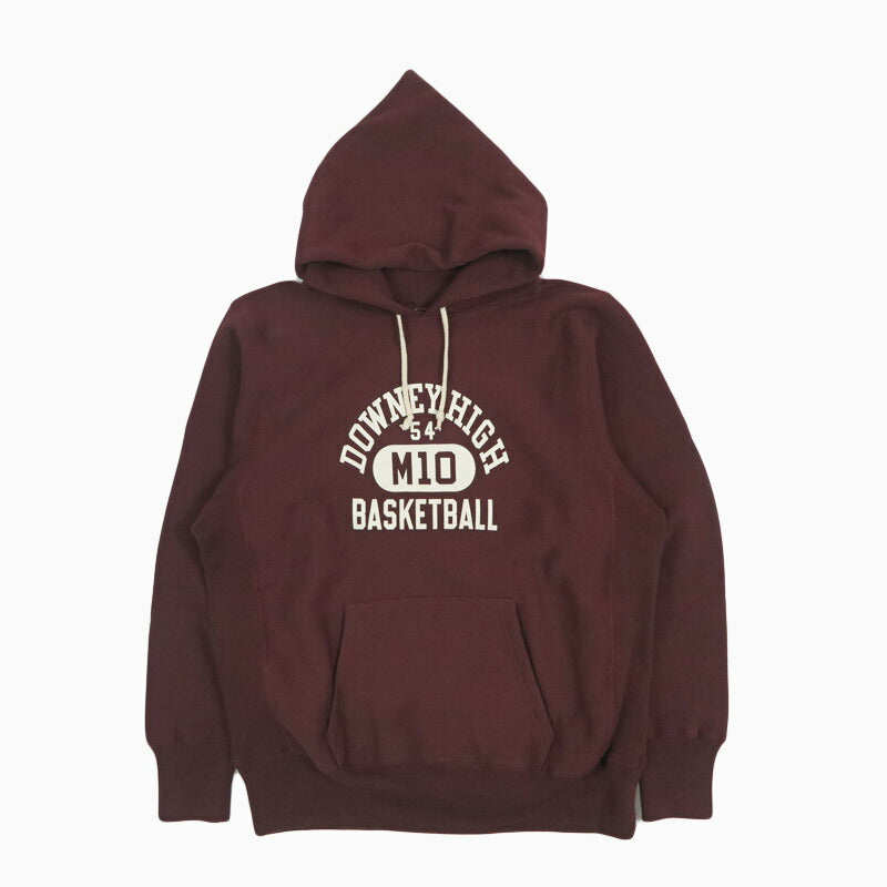 ウェアハウス WAREHOUSE プルオーバー スウェット フード パーカー リバーススタイル 吊り裏起毛 "DOWNEY HIGH" Lot.484