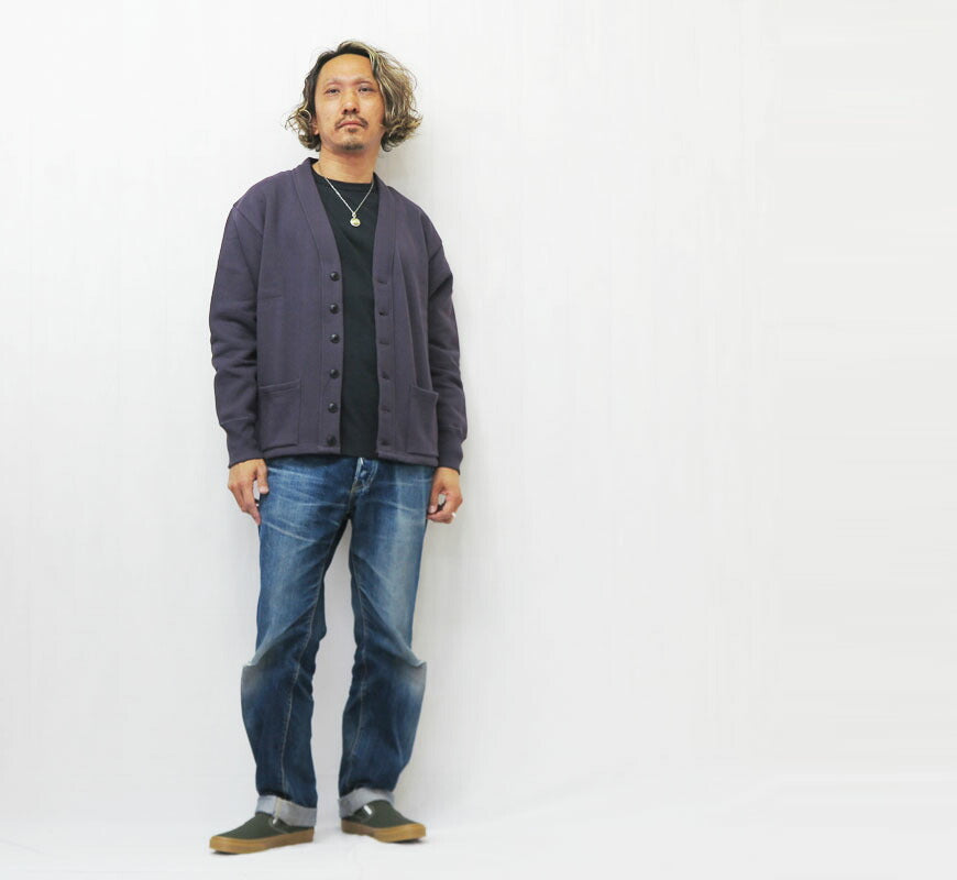 ウェアハウス WAREHOUSE 長袖 4本針スウェットカーディガン 4NEEDLES SWEAT CARDIGAN Lot.498 【2026年春夏新作】