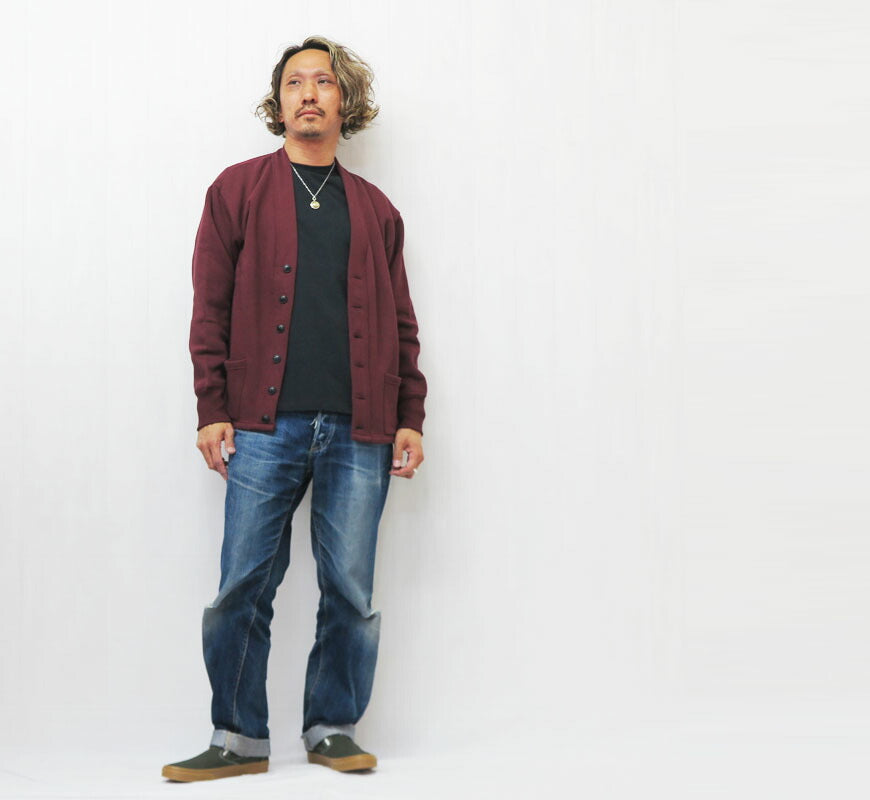 ウェアハウス WAREHOUSE 長袖 4本針スウェットカーディガン 4NEEDLES SWEAT CARDIGAN Lot.498 【2026年春夏新作】