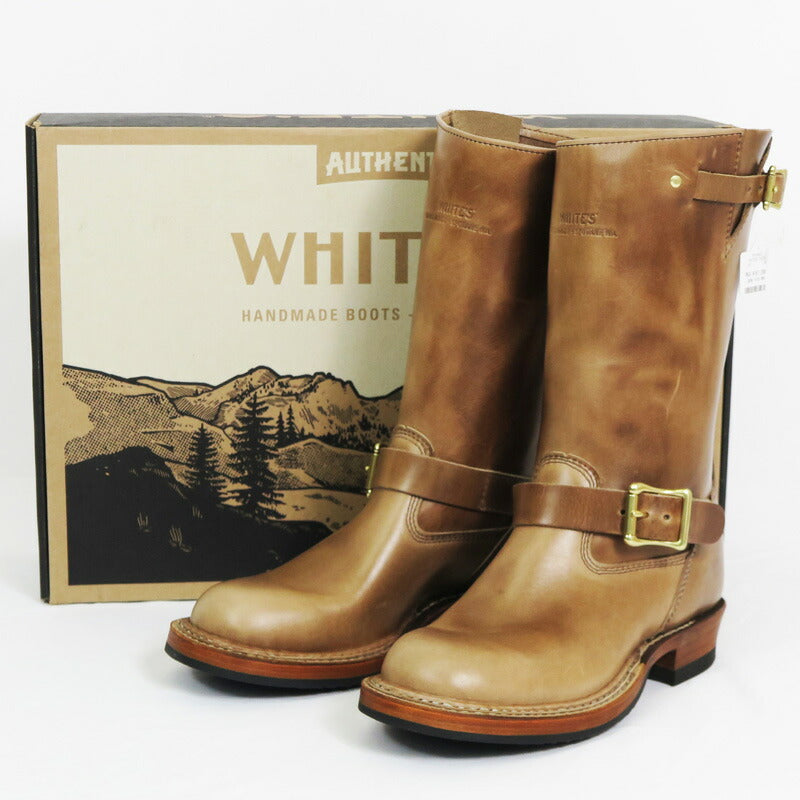 【即納在庫】 WHITE'S BOOTS ホワイツ ブーツ NOMAD 12" HEIGHT エンジニアブーツ HORWEEN クロムエクセル ナチュラル 【2024-25年秋冬新作】