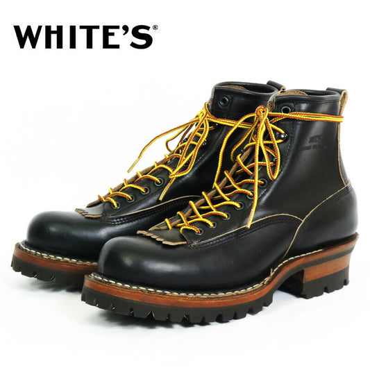 【即納在庫】 WHITE'S BOOTS ホワイツ ブーツ SMOKE JUMPER 6" HEIGHT スモークジャンパー HORWEEN クロムエクセル ブラック 【2024-25年秋冬新作】