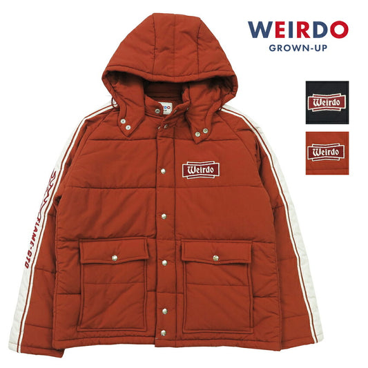 WEIRDO ウィアード 中綿 レーシングジャケット FLAME GLAD HAND グラッドハンド WRD-24-AW-02 【2024-25年秋冬新作】