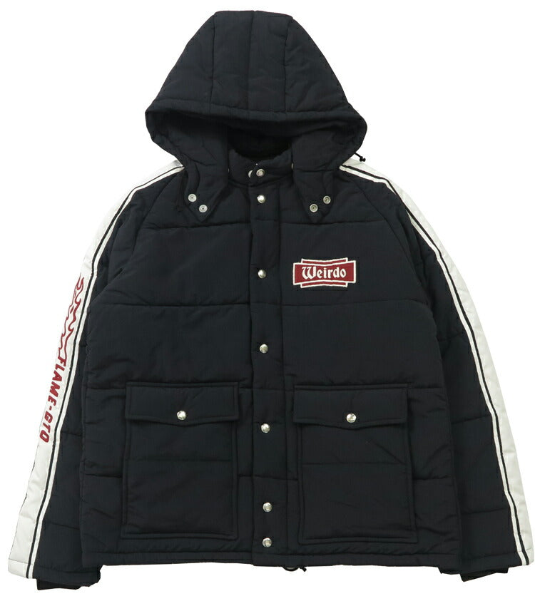 WEIRDO ウィアード 中綿 レーシングジャケット FLAME GLAD HAND グラッドハンド WRD-24-AW-02 【2024-25年秋冬新作】