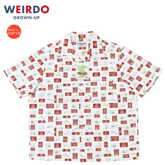 WEIRDO ウィアード 半袖 コットンオックス ワークシャツ Big Daddy GLAD HAND グラッドハンド WRD5104 【2025年春夏新作】