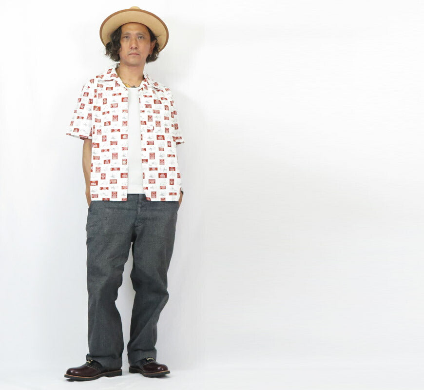 WEIRDO ウィアード 半袖 コットンオックス ワークシャツ Big Daddy GLAD HAND グラッドハンド WRD5104 【2025年春夏新作】