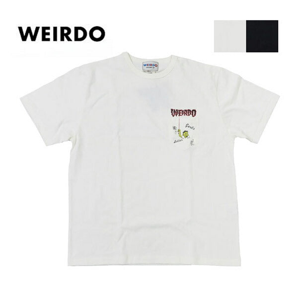WEIRDO ウィアード 胸ポケット 半袖 プリント Tシャツ 「Goodbye Cruel World...」 GLAD HAND グラッドハンド WRD5123【2025年春夏新作】