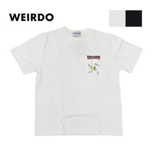 WEIRDO ウィアード 胸ポケット 半袖 プリント Tシャツ 「Goodbye Cruel World...」 GLAD HAND グラッドハンド WRD5123【2025年春夏新作】
