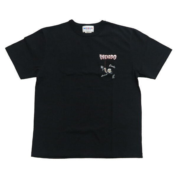 WEIRDO ウィアード 胸ポケット 半袖 プリント Tシャツ 「Goodbye Cruel World...」 GLAD HAND グラッドハンド WRD5123【2025年春夏新作】