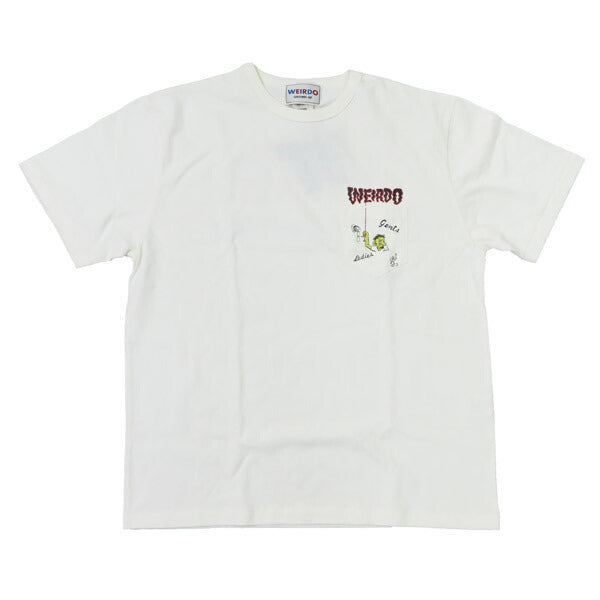 WEIRDO ウィアード 胸ポケット 半袖 プリント Tシャツ 「Goodbye Cruel World...」 GLAD HAND グラッドハンド WRD5123【2025年春夏新作】