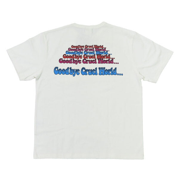 WEIRDO ウィアード 胸ポケット 半袖 プリント Tシャツ 「Goodbye Cruel World...」 GLAD HAND グラッドハンド WRD5123【2025年春夏新作】
