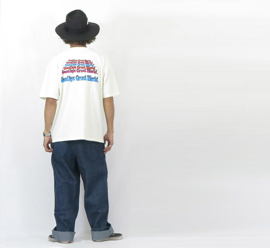 WEIRDO ウィアード 胸ポケット 半袖 プリント Tシャツ 「Goodbye Cruel World...」 GLAD HAND グラッドハンド WRD5123【2025年春夏新作】