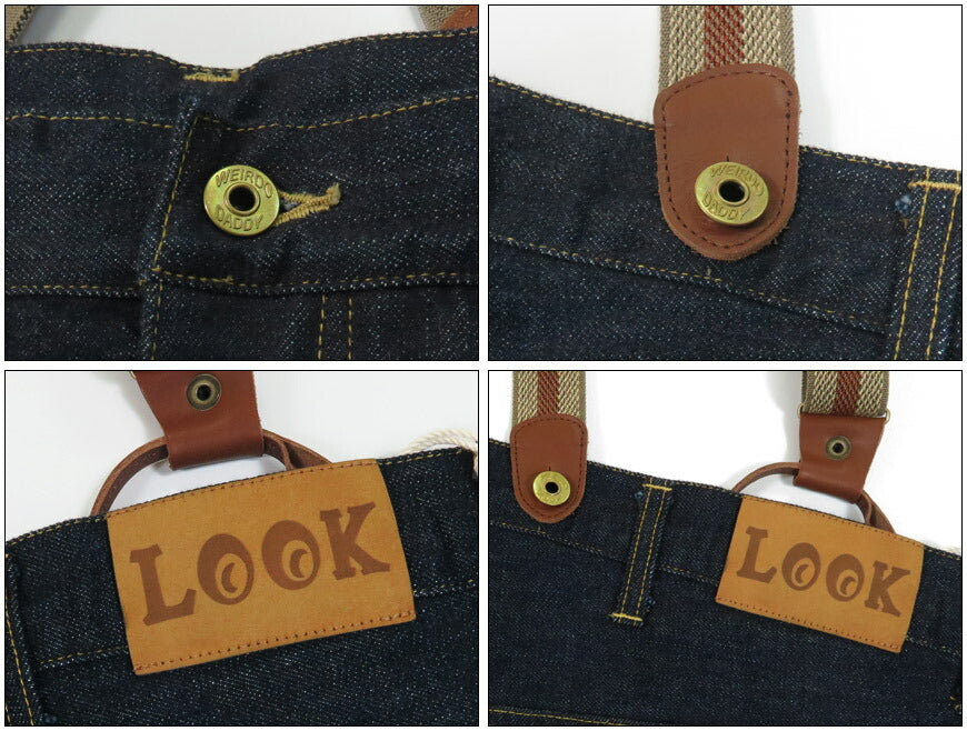 WEIRDO ウィアード スーパービッグサイズ 48インチ デニム ピエロ パンツ LOOK INVADING ジーンズ WRD5306 GLAD HAND グラッドハンド 【2025年秋冬新作】