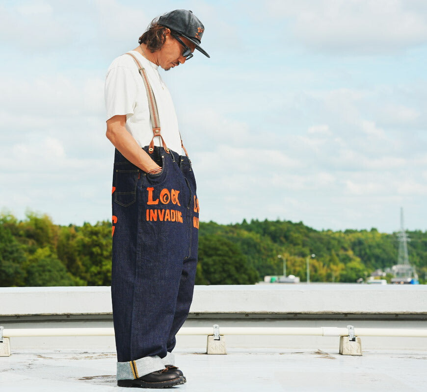 WEIRDO ウィアード スーパービッグサイズ 48インチ デニム ピエロ パンツ LOOK INVADING ジーンズ WRD5306 GLAD HAND グラッドハンド 【2025年秋冬新作】