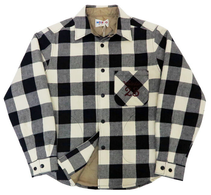 WEIRDO ウィアード キルティング チェック シャツ ジャケット グラッドハンド GLAD HAND WRD5307 【2025年秋冬新作】