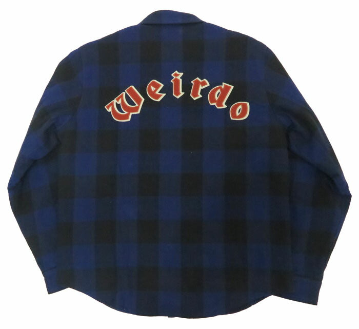 WEIRDO ウィアード キルティング チェック シャツ ジャケット グラッドハンド GLAD HAND WRD5307 【2025年秋冬新作】