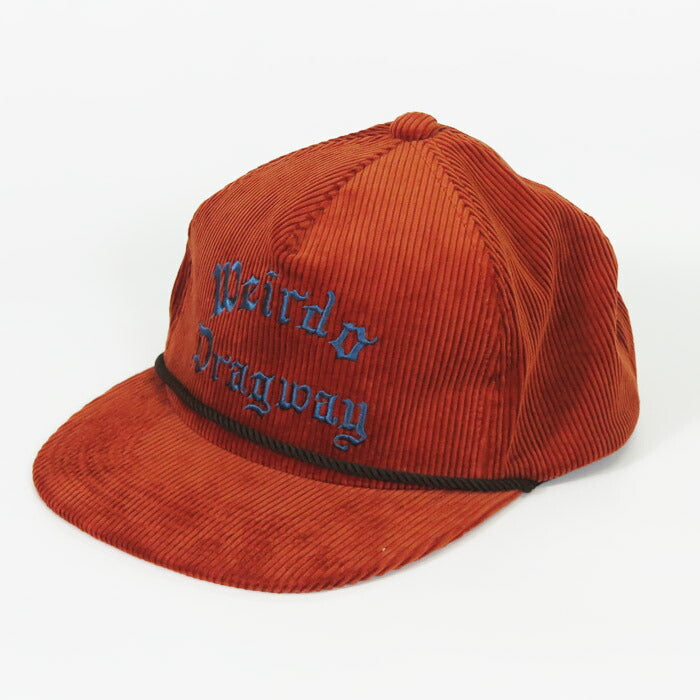 WEIRDO ウィアード コーデュロイ トラッカーキャップ DRAGWAY 帽子 グラッドハンド GLADHAND WRD53G01 【2025年秋冬新作】