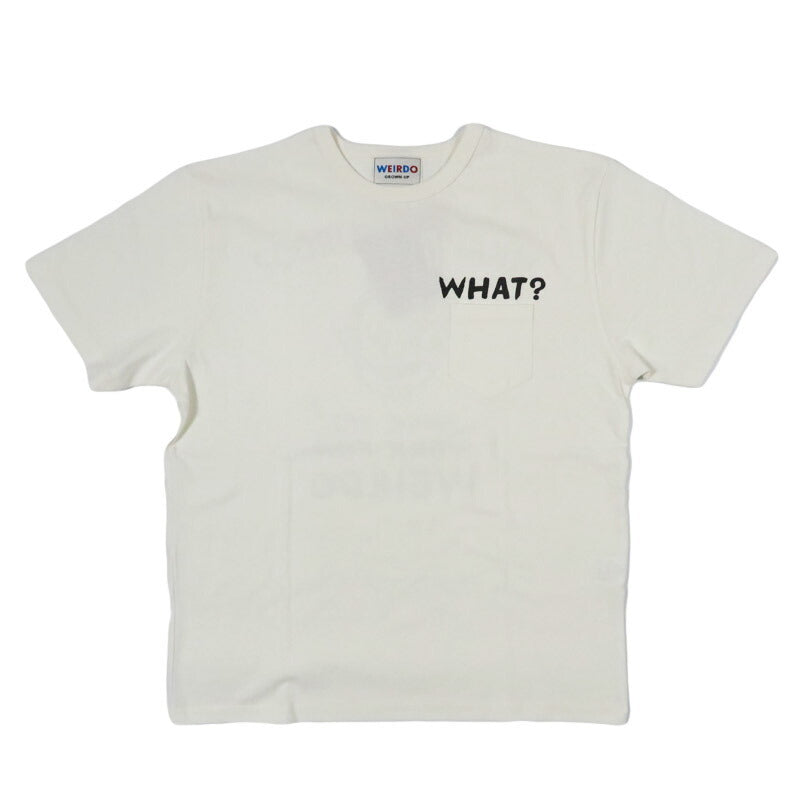 WEIRDO ウィアード 半袖 プリントTシャツ WHAT-ME WEIRDO? S/S T-SHIRTS GLAD HAND グラッドハンド  WRD6128【2026年春夏新作】