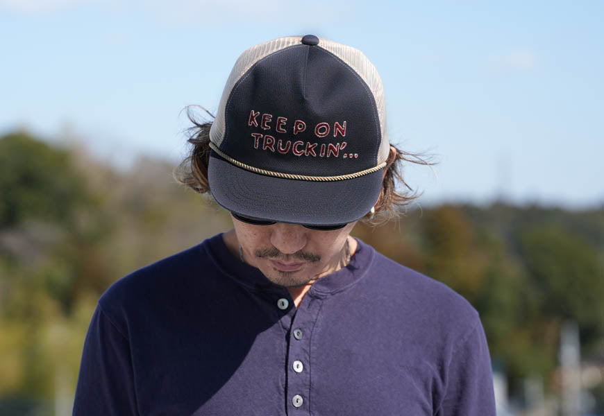 WEIRDO ウィアード トラッカーキャップ KEEP ON TRUCKIN TRUCKER CAP 帽子 グラッドハンド GLADHAND  WRD61G02 【2026年春夏新作】