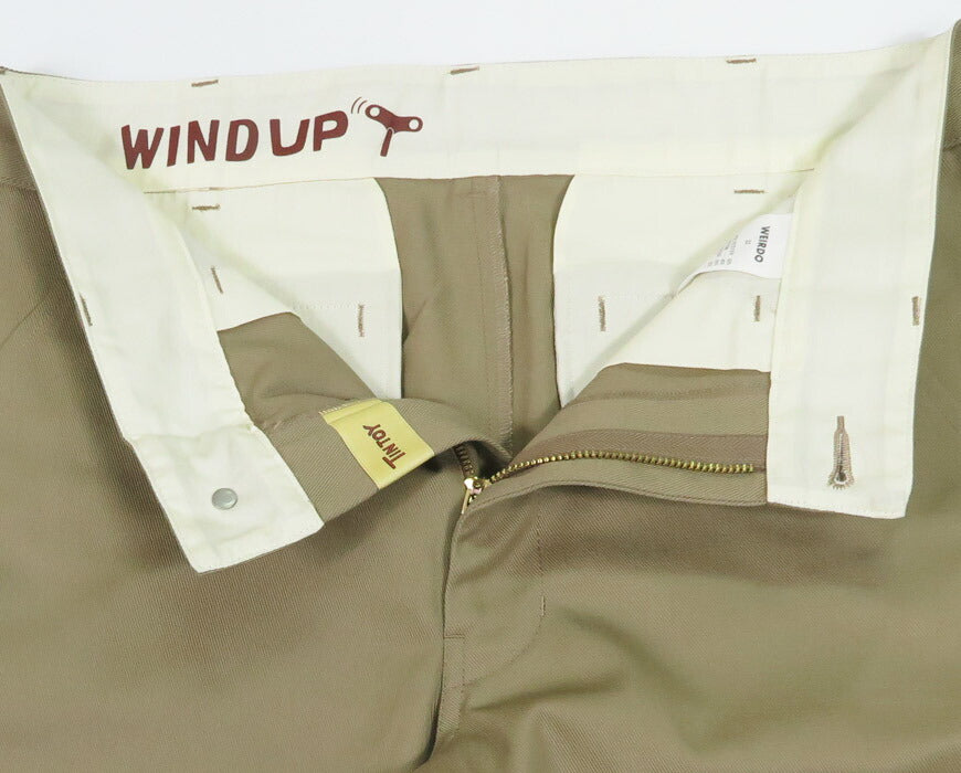 WEIRDO ウィアード T/Cツイル ワークパンツ WIND UP WRD9903 GLAD HAND グラッドハンド 【2025年秋冬新作】