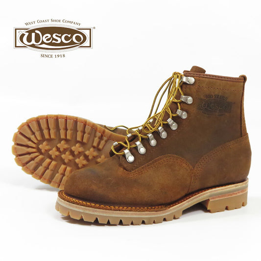 WESCO ウエスコ 日本限定 トレッキングブーツ ZIGZAG シナモンデスペラード ワックスドレザー #100ビブラムハニーソール 【2025年秋冬新作】