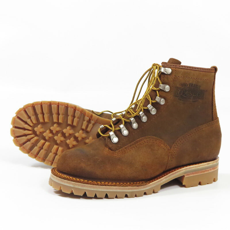 WESCO ウエスコ 日本限定 トレッキングブーツ ZIGZAG シナモンデスペラード ワックスドレザー #100ビブラムハニーソール 【2025年秋冬新作】