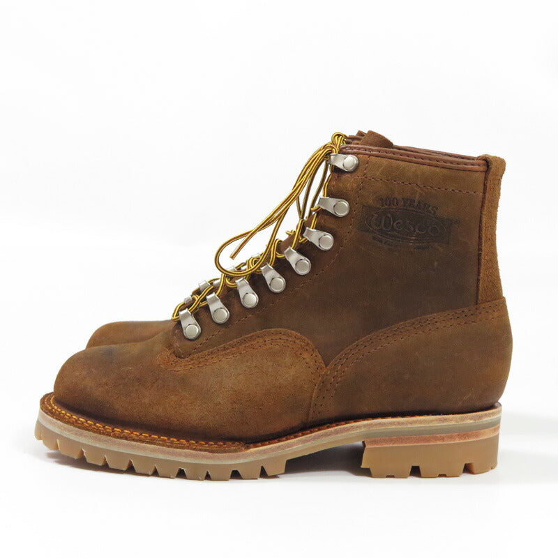 WESCO ウエスコ 日本限定 トレッキングブーツ ZIGZAG シナモンデスペラード ワックスドレザー #100ビブラムハニーソール 【2025年秋冬新作】